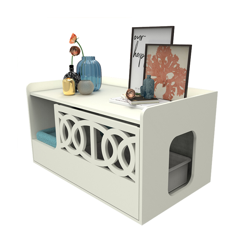 Gabinete de banheiro escondido para o banheiro de mouros de missão de seleção gaiola de gato de gato Gabinete de banheiro escondido para o banheiro de mouros de missão de seleção gaiola de gato de gato