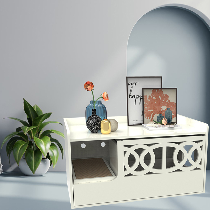 Gabinete de banheiro escondido para o banheiro de mouros de missão de seleção gaiola de gato de gato Gabinete de banheiro escondido para o banheiro de mouros de missão de seleção gaiola de gato de gato