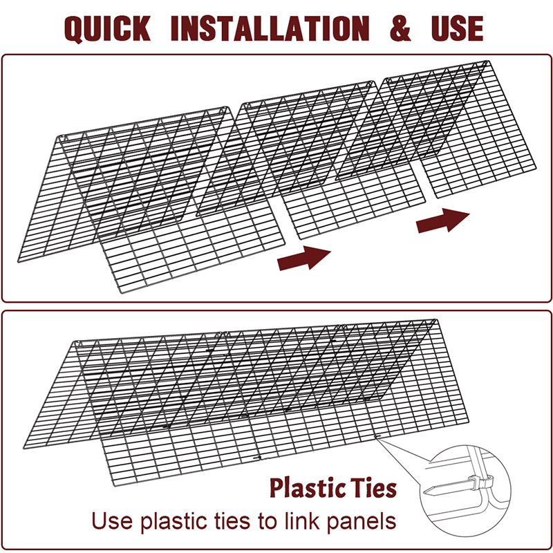 Gaiola de galinheiro de pato grande ao ar livre para quintal Gaiola de galinheiro de pato grande ao ar livre para quintal
