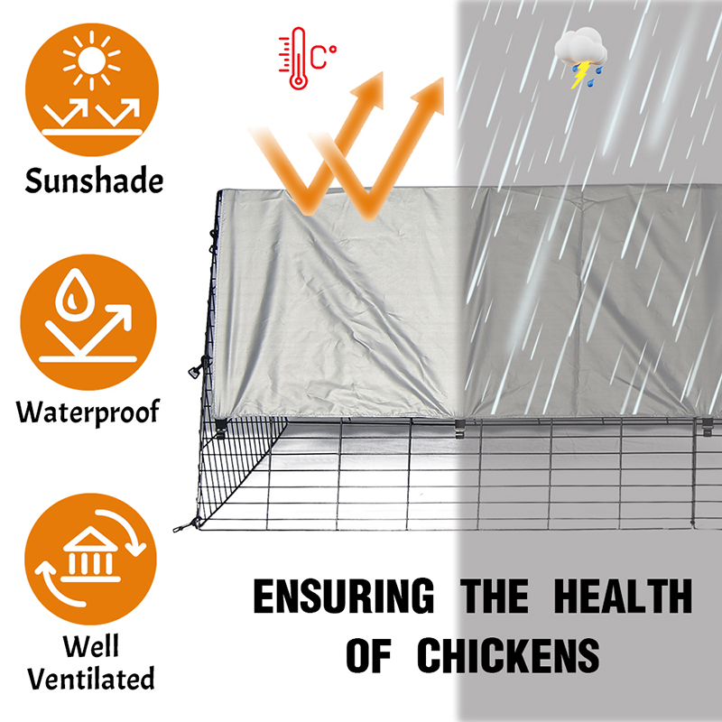 Gaiola de galinheiro de pato grande ao ar livre para quintal Gaiola de galinheiro de pato grande ao ar livre para quintal