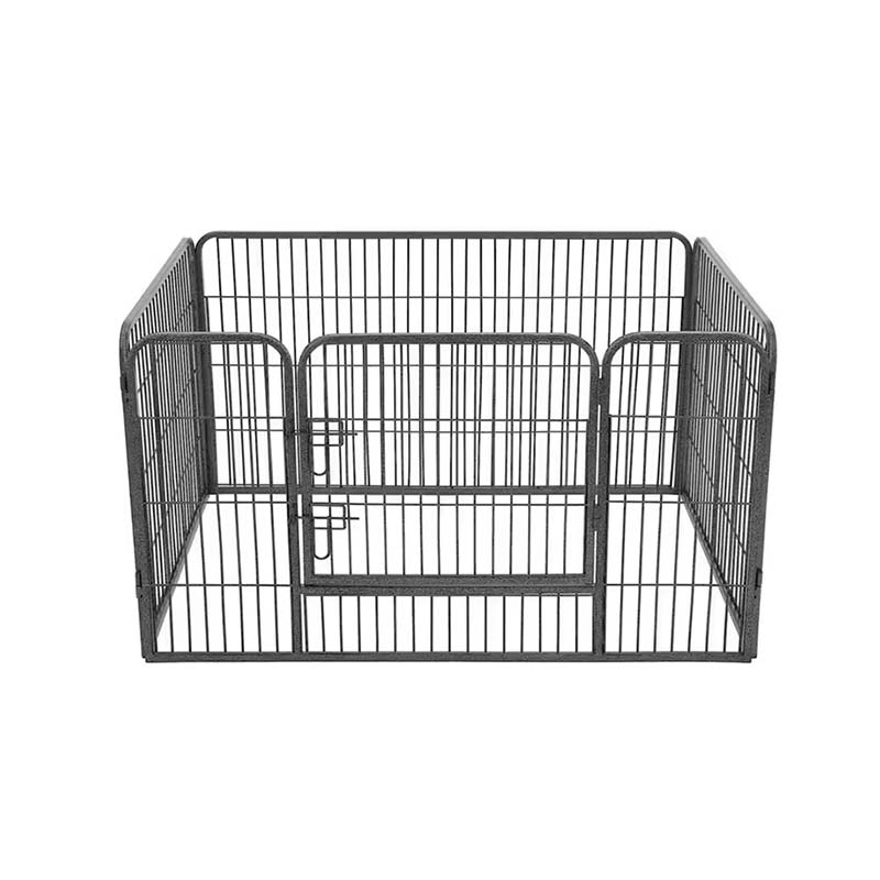 Playpen de cão de metal dobrável de serviço pesado
