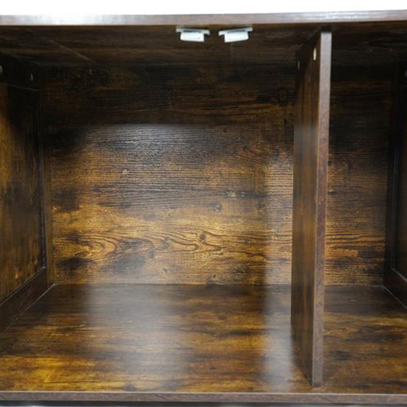 Móveis estilo gatos gaiola de mesa de lixo com divisor de divisória Móveis estilo gatos gaiola de mesa de lixo com divisor de divisória