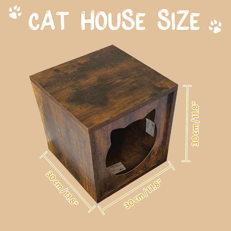 Móveis para móveis internos de madeira de partícula gatos de gaiola de mesa de lixo Móveis para móveis internos de madeira de partícula gatos de gaiola de mesa de lixo