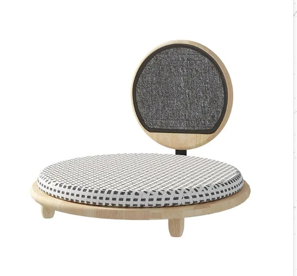 Por que escolher um ninho de cama de gato aconchegante de madeira maciça com a tábua de arranhar como o local de descanso ideal para gatos?